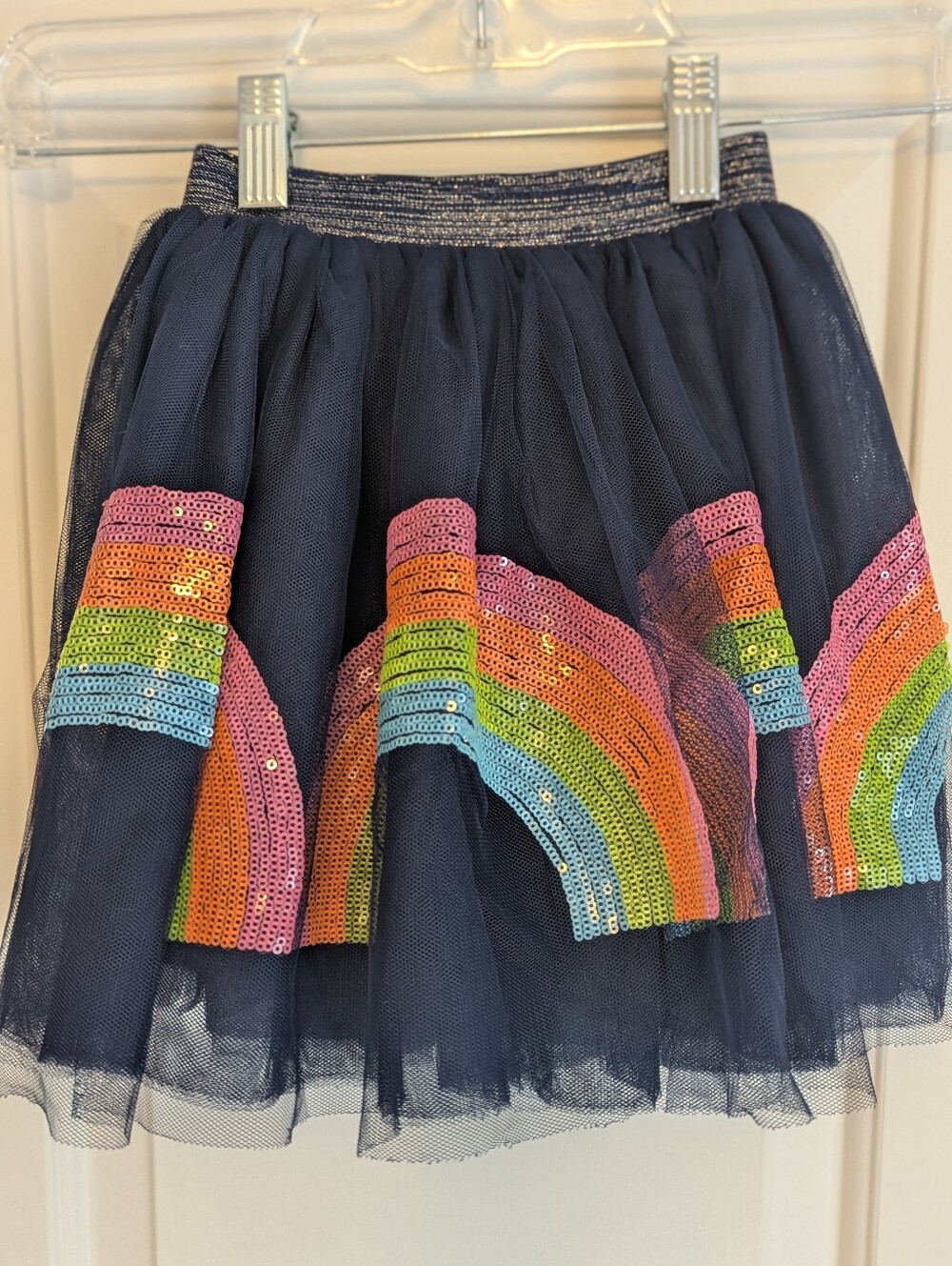Lola & The Boys Tulle Rainbow Skirt - 4-5T